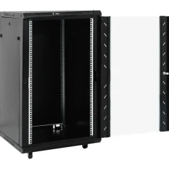 vidaXL 18U Netzwerkschrank auf Rollen 19" IP20 60x60x100 cm