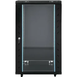 vidaXL 18U Netzwerkschrank auf Rollen 19