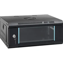vidaXL 4U Wand-Netzwerkschrank 19" IP20 53x40x21 cm