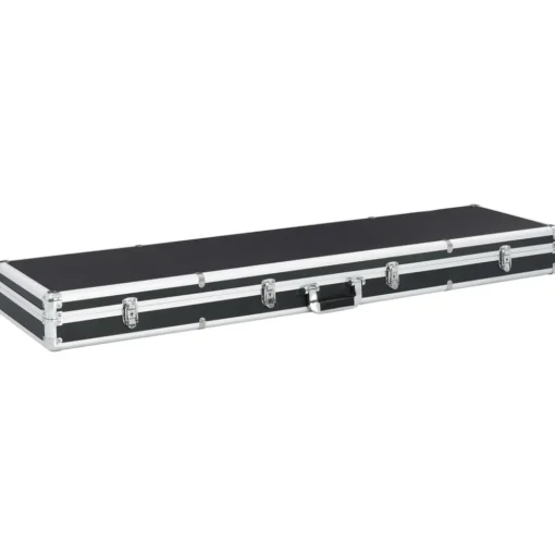 vidaXL Waffenkoffer Schwarz 134×35×12 cm Aluminium