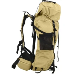 vidaXL Wanderrucksack Khaki 60 L Oxford-Gewebe