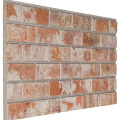 vidaXL Wandpaneele 10 pcs Orange 100 x 50 cm EPS-Schaum