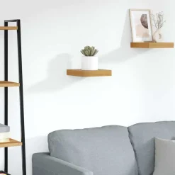 vidaXL Wandregal Wandmontiert Braun 23 x 23,5 x 4 cm Holzwerkstoff
