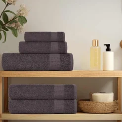 vidaXL Waschlappen FROGN 2 Stk. Anthrazit 15x21 cm 360 g/m²