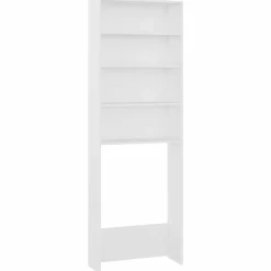 vidaXL Waschmaschinenschrank Weiß 64x24x190 cm