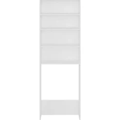 vidaXL Waschmaschinenschrank Weiß 64x24x190 cm