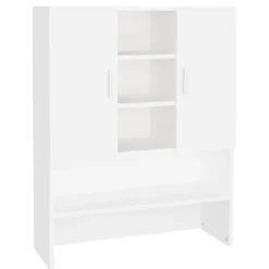 vidaXL Waschmaschinenschrank Weiß 70,5x25,5x90 cm