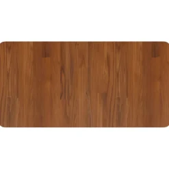 vidaXL Waschtischplatte Dunkelbraun 80x40x1,5 cm Massivholz Behandelt