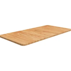 vidaXL Waschtischplatte Hellbraun 80x40x1,5 cm Massivholz Behandelt