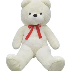 vidaXL Weicher XXL-Plüsch-Teddybär Weiß 85 cm