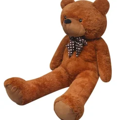 vidaXL Weicher XXL-Plüsch-Teddybär Braun 85 cm