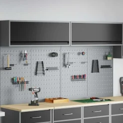 vidaXL Werkzeugschrank-Set 6 pcs Schwarz Pulverbeschichteter Stahl