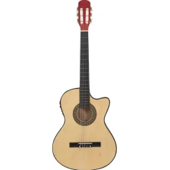 vidaXL Westerngitarre Cutaway mit Equalizer und 6 Saiten