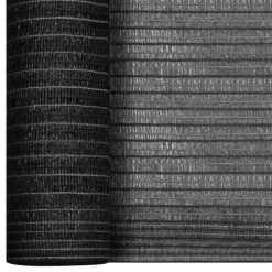 vidaXL Zaunblende Anthrazit 1,2x10 m HDPE 75 g/m²