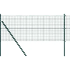 vidaXL Zaunpfosten Grün 100 x 0,6 m (16 x 16 mm Maschenweite)