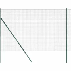 vidaXL Zaunpfosten Grün 10 x 1,6 m (16 x 16 mm Maschenweite)