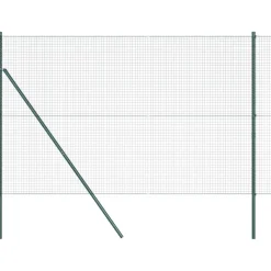 vidaXL Zaunpfosten Grün 10 x 1,6 m (25 x 25 mm Maschenweite)
