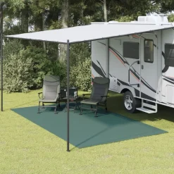 vidaXL Zeltteppich Grün 4,5x2,5 m